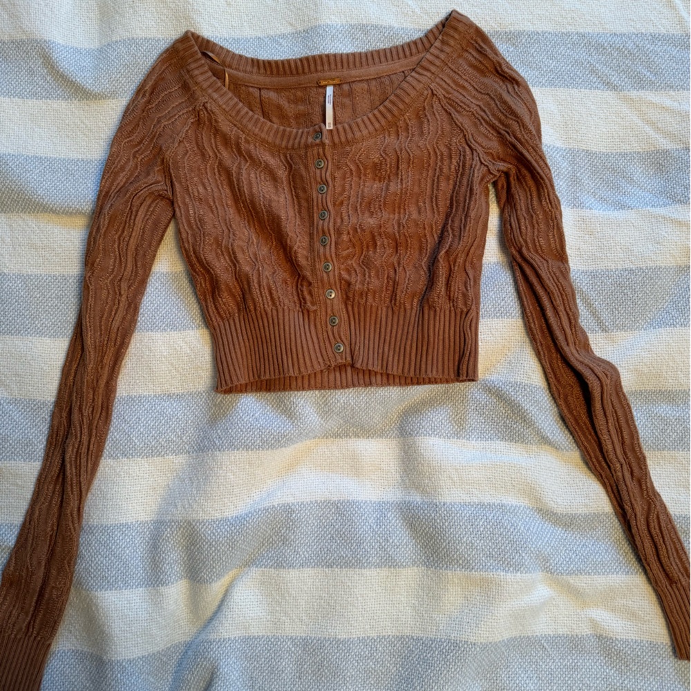 Free People Rusty Cardigan